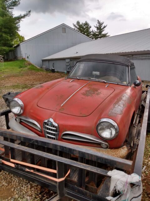 1959 alfa romeo spider rebuiltable