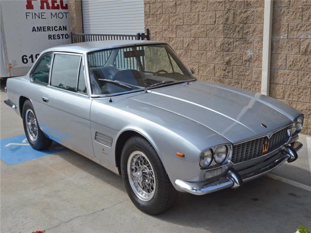 1967 maserati mexico 105,448 miles silver 4.1 manual