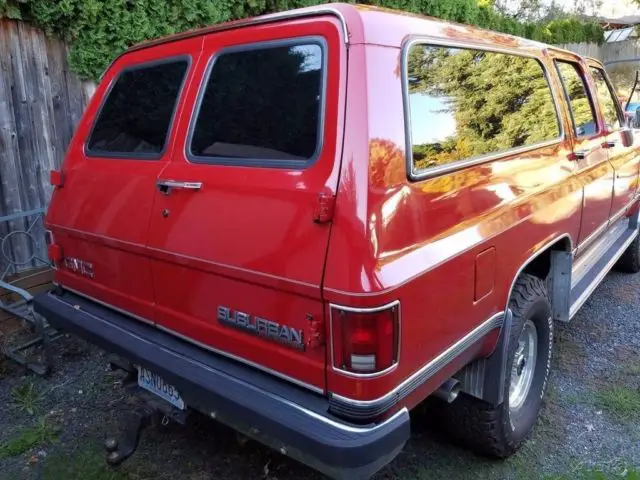 1989 gmc suburban v1500 used 5.7l v8 16v automatic 4wd suv