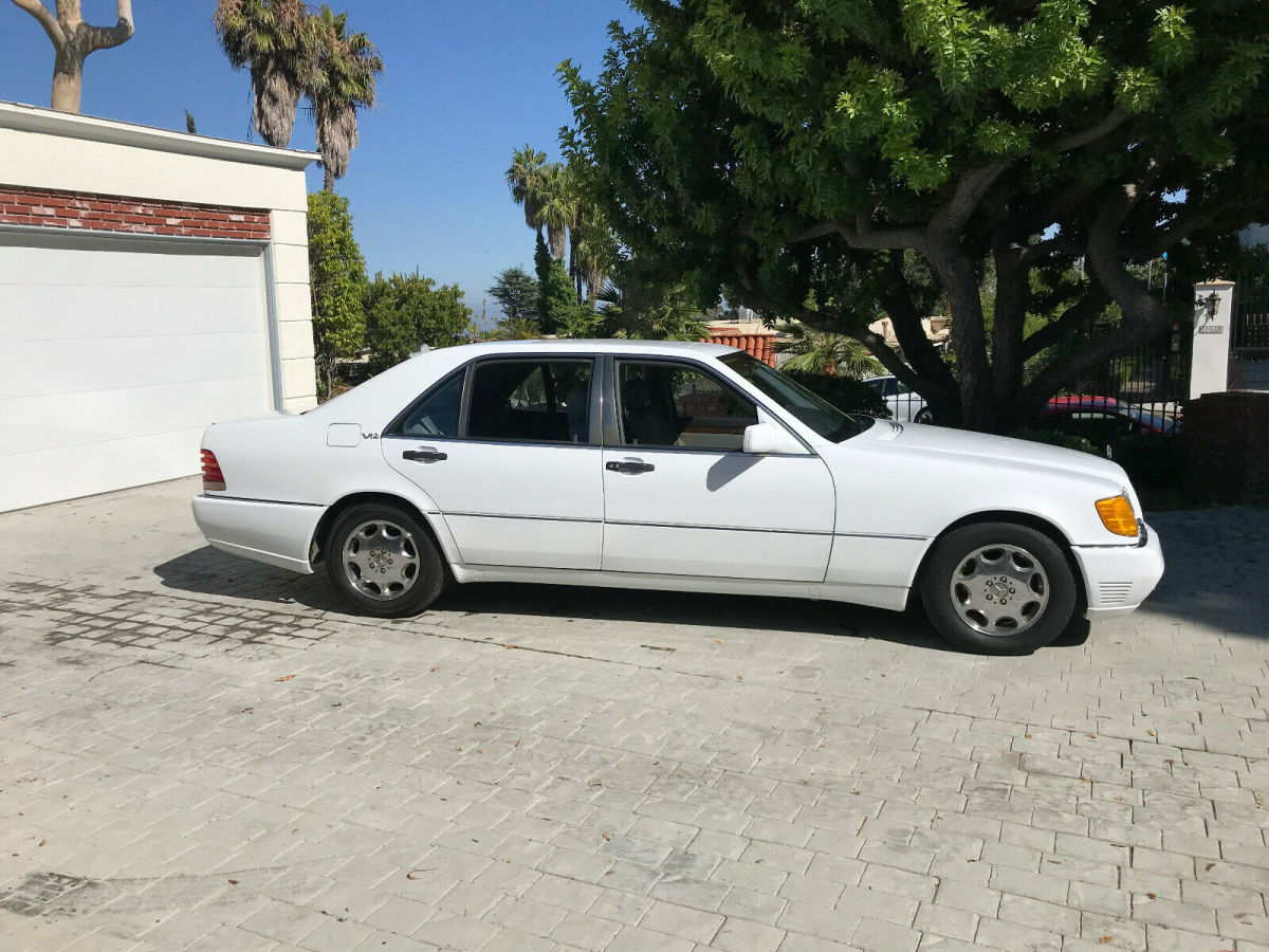 mercedes benz s600 1992 with v12 engine and lorinser bodykit
