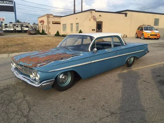 1961 bel air 2 door sedan flattop super clean original interior, drives like new