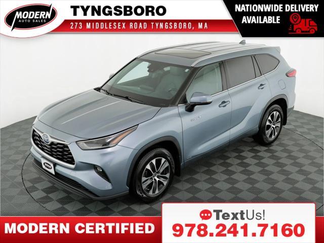 2021 toyota highlander hybrid xle