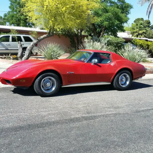 1976 corvette stingray looks to be pretty much original survivor 114,000 miles