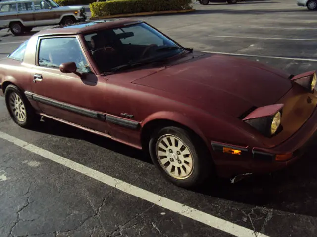 1984 mazda rx-7 gsl-se coupe 2-door 1.3l