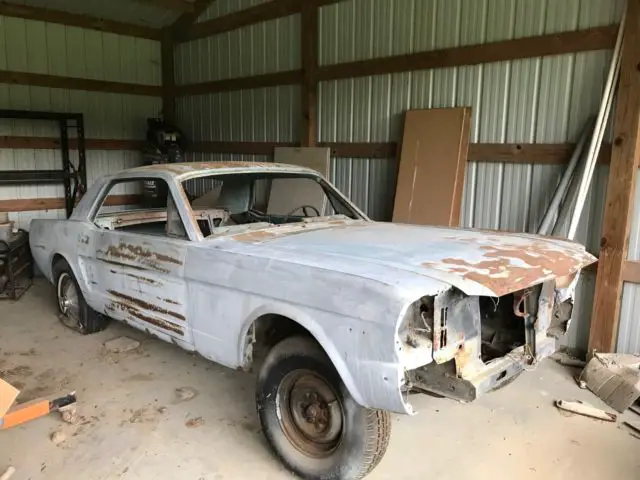 1966 mustang no title