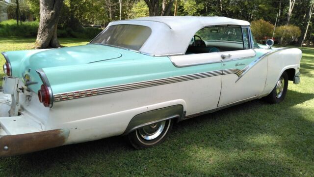 1956 ford fairlane sunliner convertible convertable roadster 390 3x2 's