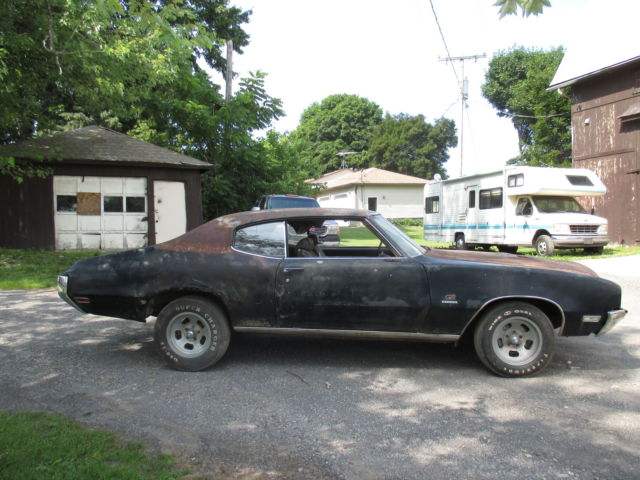 1970 buick gs 455 stage1 4spd behind the barn find rough project