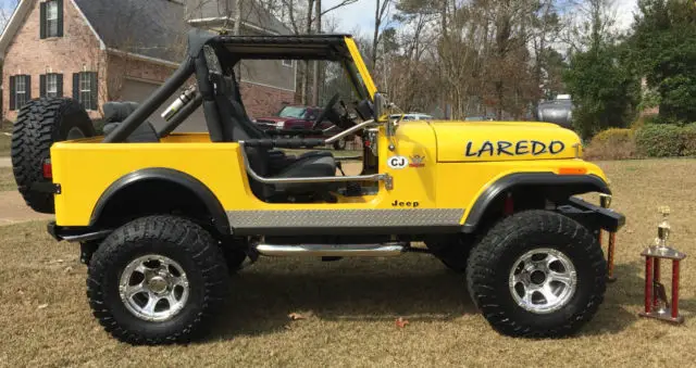 custom rebuilt jeep cj7 laredo "show quality"