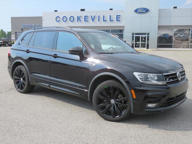 2021 volkswagen tiguan 2.0t se r-line black