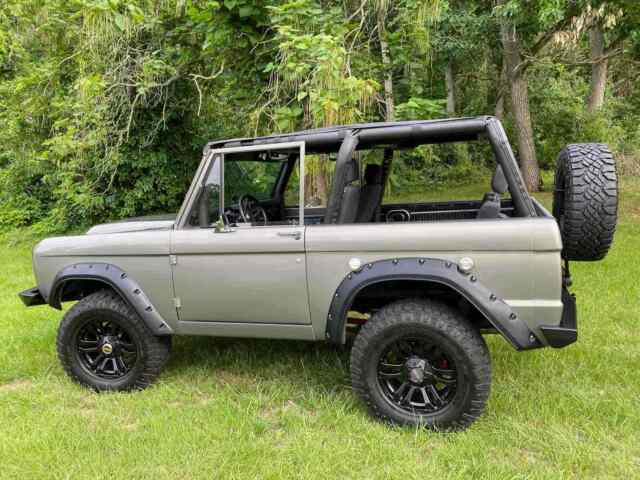 1974 ford bronco wagon grey fwd automatic stock