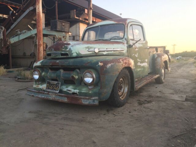 1952 ford f2 pickup first generation f-series rust free amazing patina ca truck