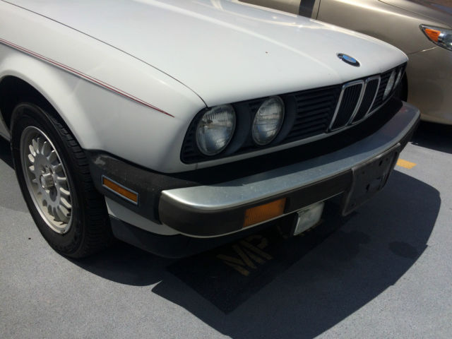 1987 bmw 325i base sedan 4-door 2.5l for parts, needs to be towed