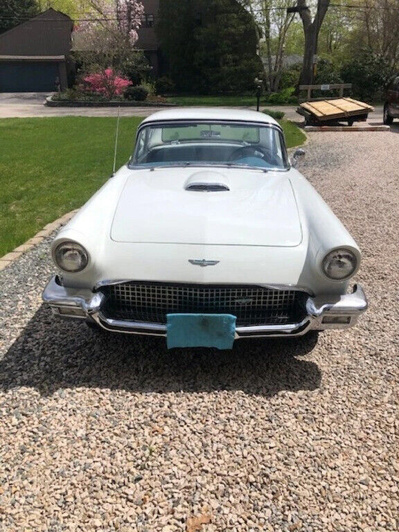 1957 ford thunderbird 312 v8 coupe coker tires texas car