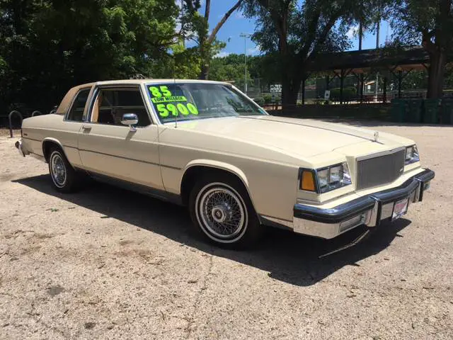 1985 buick lesabre limited 2dr coupe automatic 4-speed fwd v8 5.0l gasoline