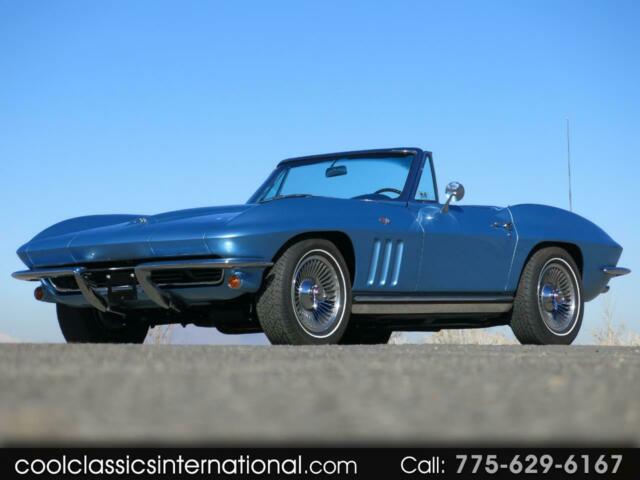 chevrolet corvette nassau blue with 408 miles, for sale!