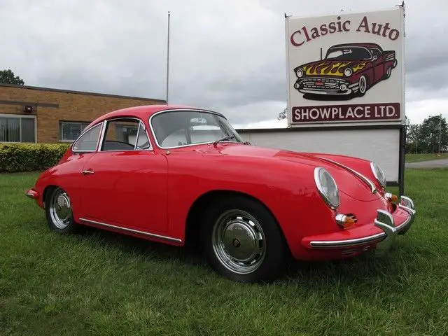 1965 porsche 350c 7804 miles red 2 door yes manual