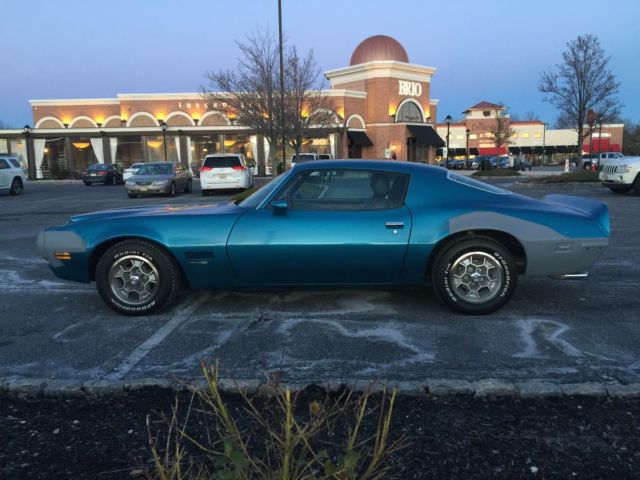 1971 firebird formula lucerne blue 400 ram air
