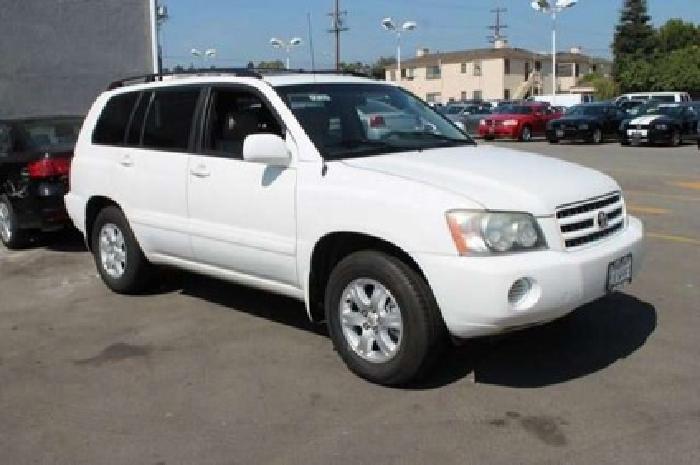 2001 toyota highlander v6 in los angeles, ca
