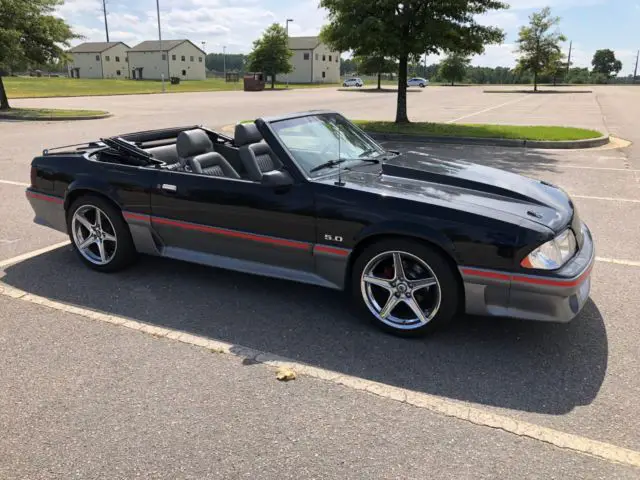1987 foxbody ford mustang gt convertible v8 dart 363 afr weld kirkey saleen