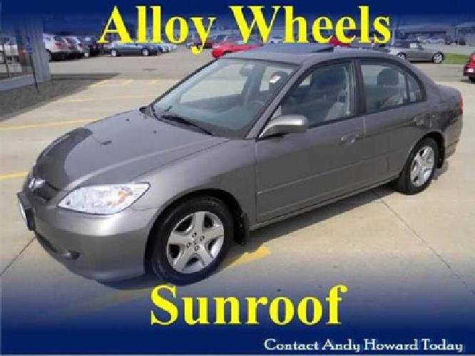 used 2005 honda civic sdn ex mt sedan, 61,224 miles in medina, oh