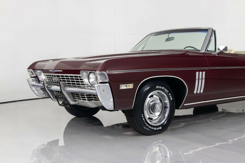 1968 chevrolet impala ss427 convertible numbers matching engine and transmission