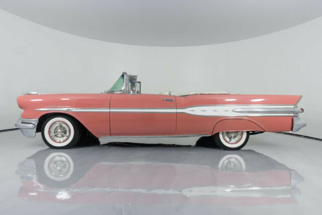 1957 pontiac star chief convertible correct caribbean coral color combo