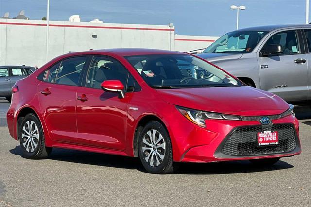 2020 toyota corolla hybrid le