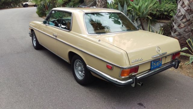 1973 mercedes benz 280c 2 dr coupe garage california car excellent cond like new
