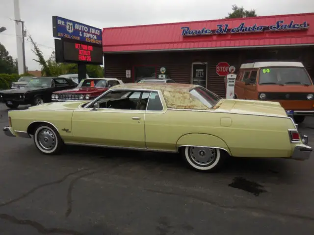 1976 mercury marquis brougham -rare 2 door - great driver