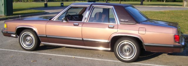 1989 mercury grand marquis ls with very rare factory performance options !