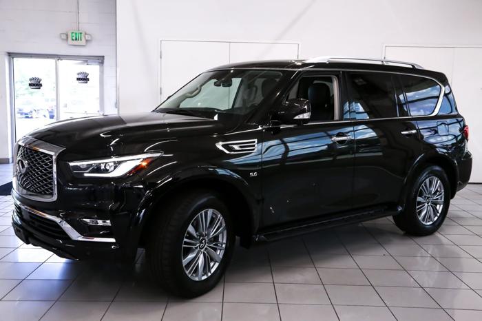 used 2018 infiniti qx80 4wd white marsh, md 21162 for sale in white marsh, maryland
