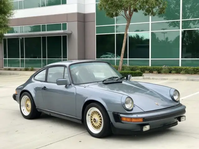 1983 porsche 911 sc coupe sunroof original slate blue sold at no reserve