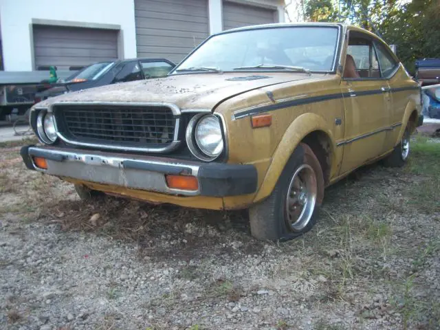 1975 toyota corolla sr5 **rare project car - no reserve!!!**