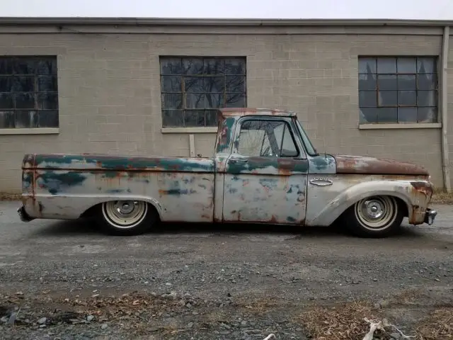 1966 ford f-100 bagged rat rod