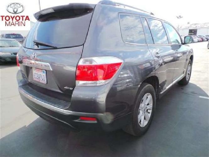 2011 toyota highlander 4wd one owner certified in san rafael, ca