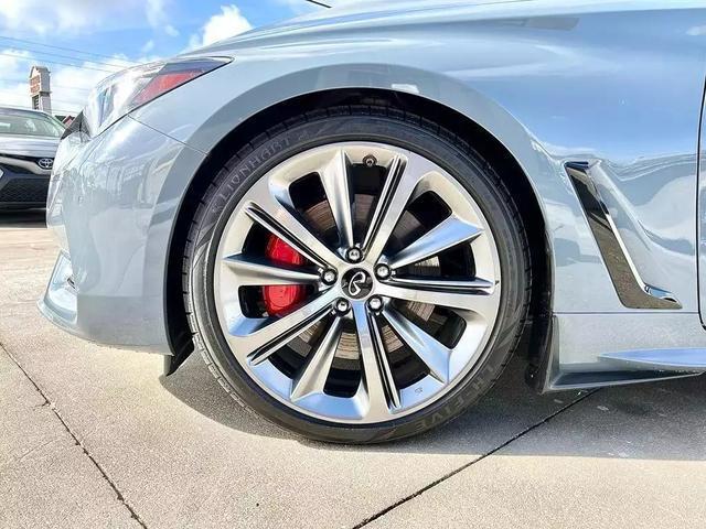 2021 infiniti q60 3.0t red sport 400