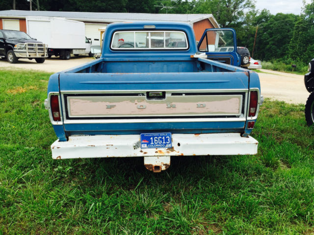 1970 ford f250 ranger factory air camper special