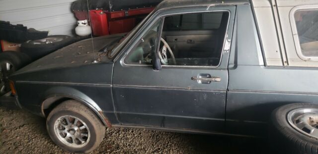 1982 volkswagen rabbit pickup pickup green fwd manual truck