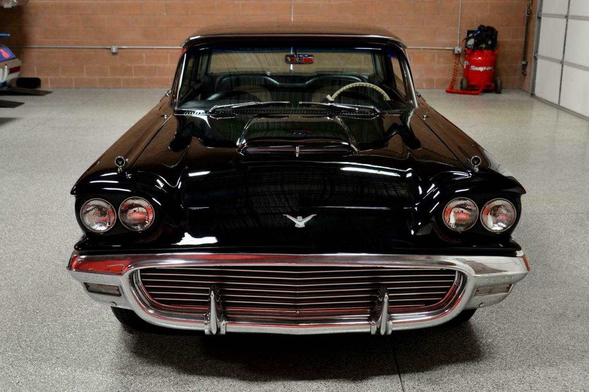 1959 ford thunderbird hardtop factory raven black 352ci v8 absolutely beautiful!