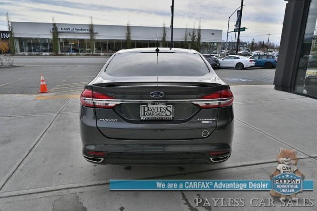 2018 ford fusion titanium/awd/auto start/power&heated seats/sony sp