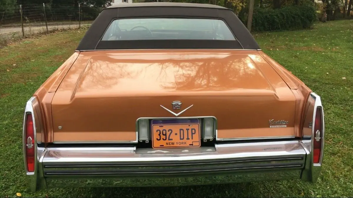 1979 cadillac coupe deville phaeton diesel western saddle firemist gorgeous 80k