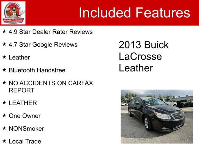 2013 buick lacrosse leather