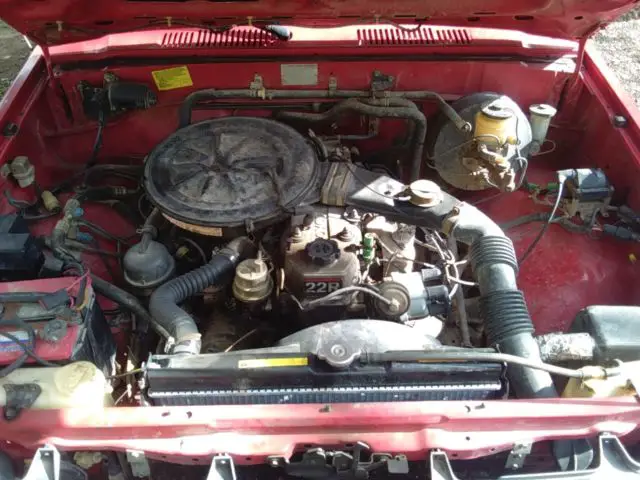 toyota pick-up, 2.4l, 4cylinder, 22r engine, 4spd