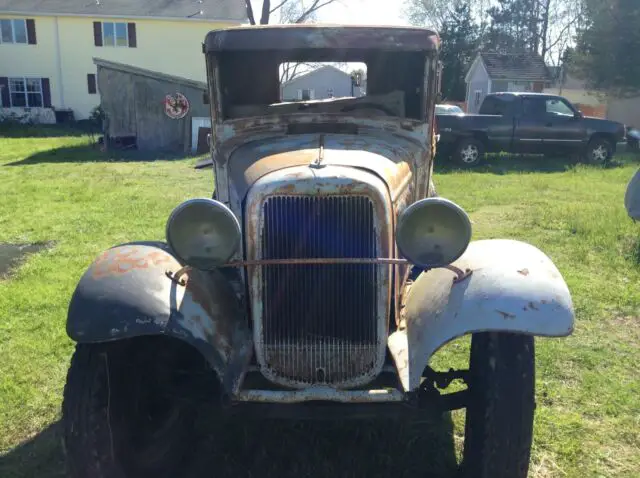 1934 ford model bb flat bed delivery truck street rod original condition