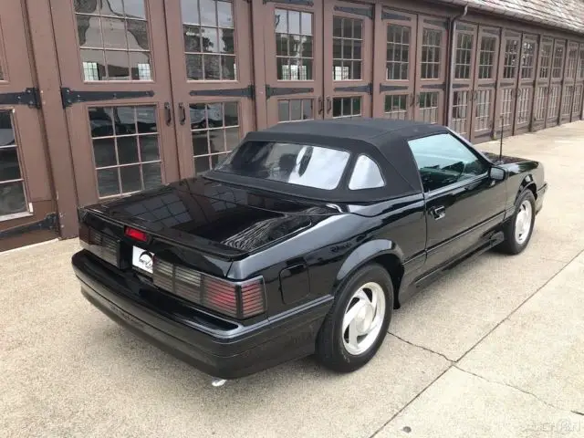 1990 ford mustang asc mclaren convertible one of one low mile ultra rare