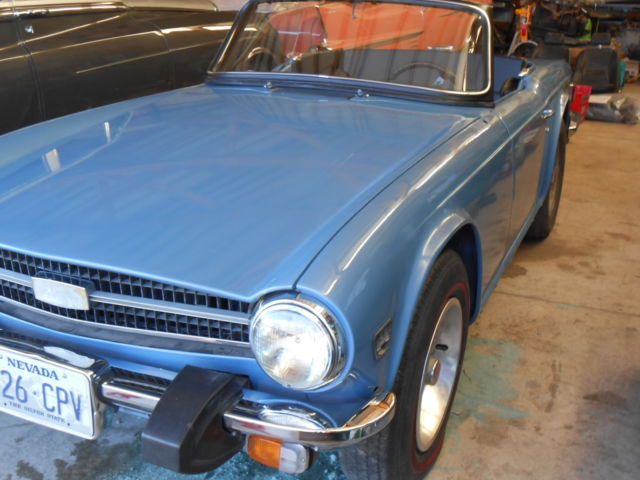 1974 triumph tr6 restored rust free new interior new paint 2 owners many extras