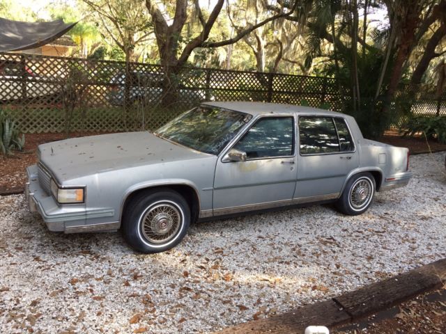 1987 cadillac deville strong engine,runs & drives good body! no reserve!!!!!!!!!