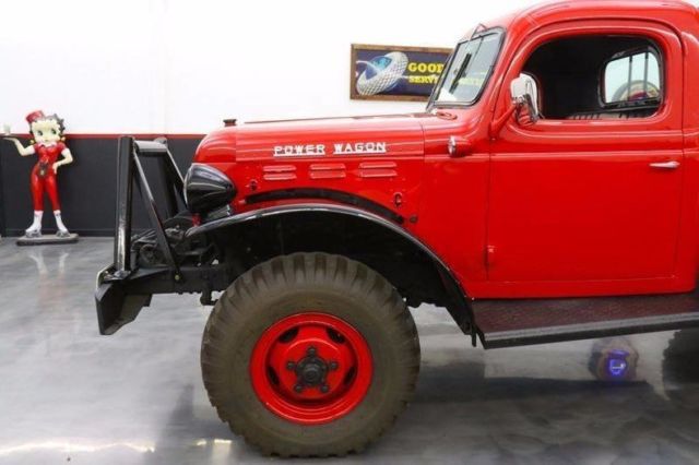 1946 dodge power wagon 19 miles pickup truck 230 i6 manual 4-speed
