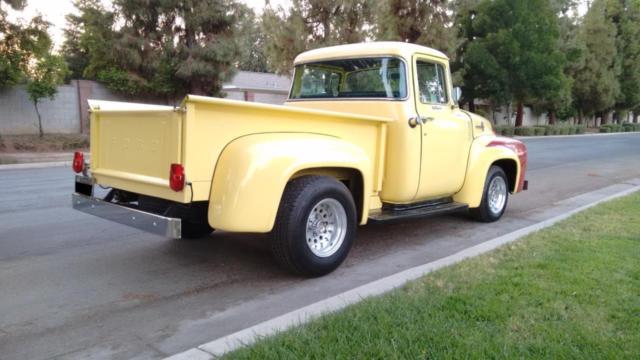 1956 ford f-100 custom cab (big back window), 292 y-block v-8