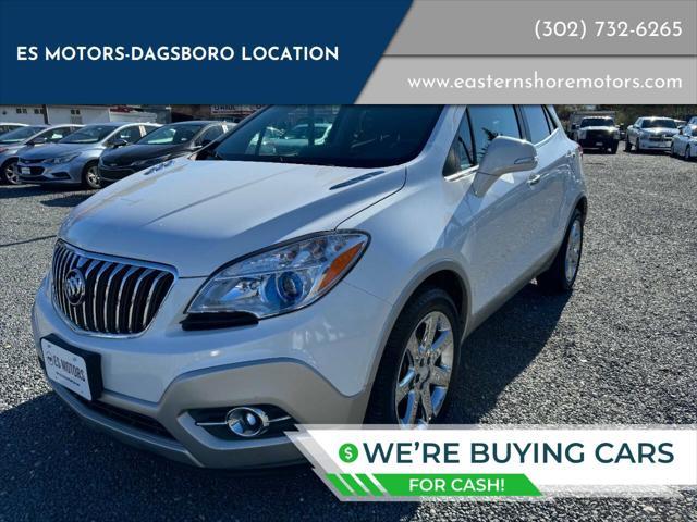 2016 buick encore leather
